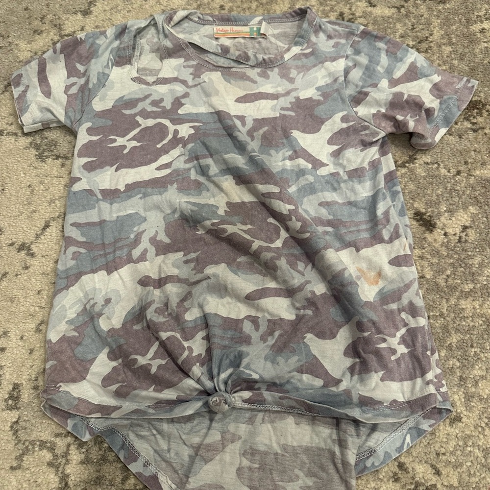 vintage havana camouflage tee shirt